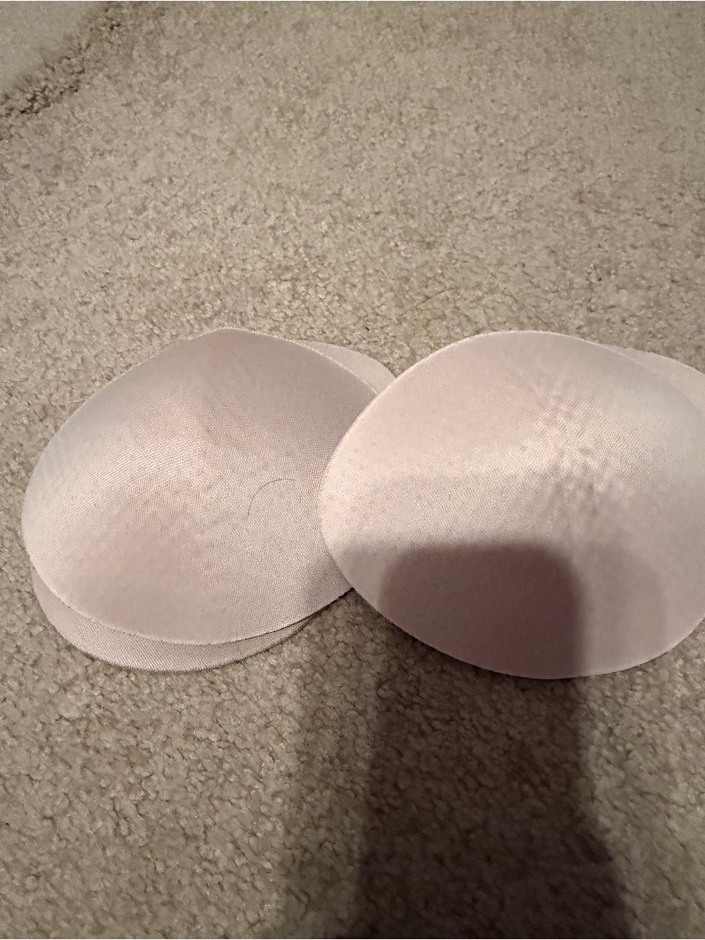 Lululemon Set of 2 - total 4 Invisible Bra Insert Cups - Nude